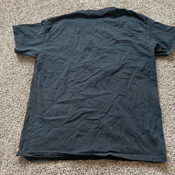 Black Graphic T-Shirt lowered empire medium - Picture 4 of 4